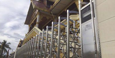 缅甸寺庙大门